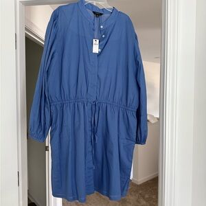 Banana Republic Sky Blue Button-Up Shirt